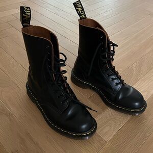 Rare Doc Martens Made In England Mid-calf Boots